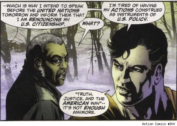 Superman Renounces U.S. Citizenship in 'Action Comics' #900