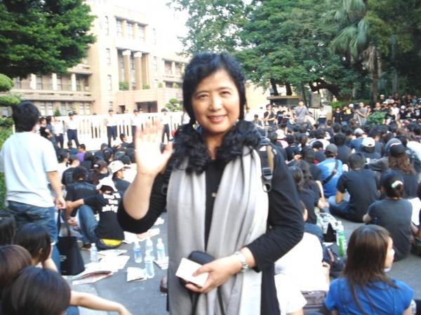抗議陳雲林訪台學生靜坐.JPG