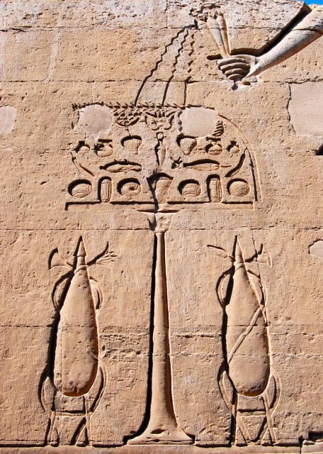 04-07-11_ Hieroglyphs & Cartouches in Temple of Kom Ombo_ Kom Ombo-30001.JPG