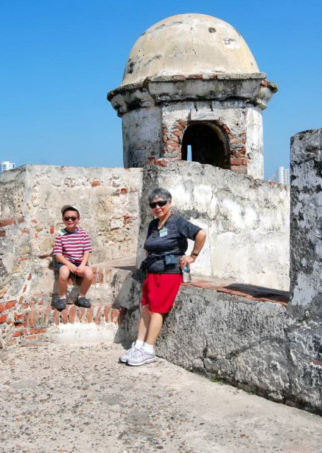 01-27-09_ Cartagena Castle of San Felipe-20001.JPG