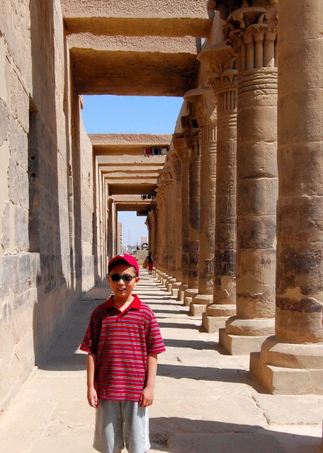 04-06-11_ Courtyard Flanked by Colomnades in Temple of Philae_ Aswan-70001.JPG