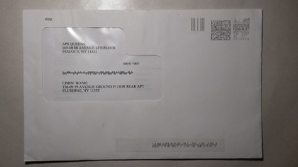 March 17 2022 received mail from APS Queens to LW about Ineligible.jpg