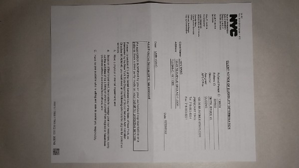 The first content page of three in the March 17 2022  mail from APS Queens to LW.jpg