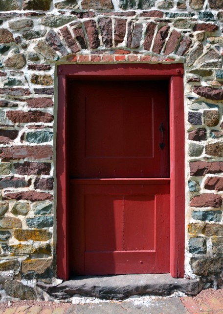 2022-08-14_Henry Antes House_Dutch Door on the NE Side of the House0001.JPG