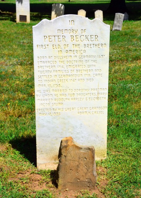 2022-08-14_Klein Meetinghouse_the remains of Peter Becker_ who led the Brethren to America in 1714-20001.JPG