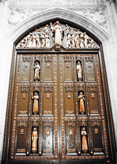 St. Patrick's Cathedral_Bronze Doors0001.JPG