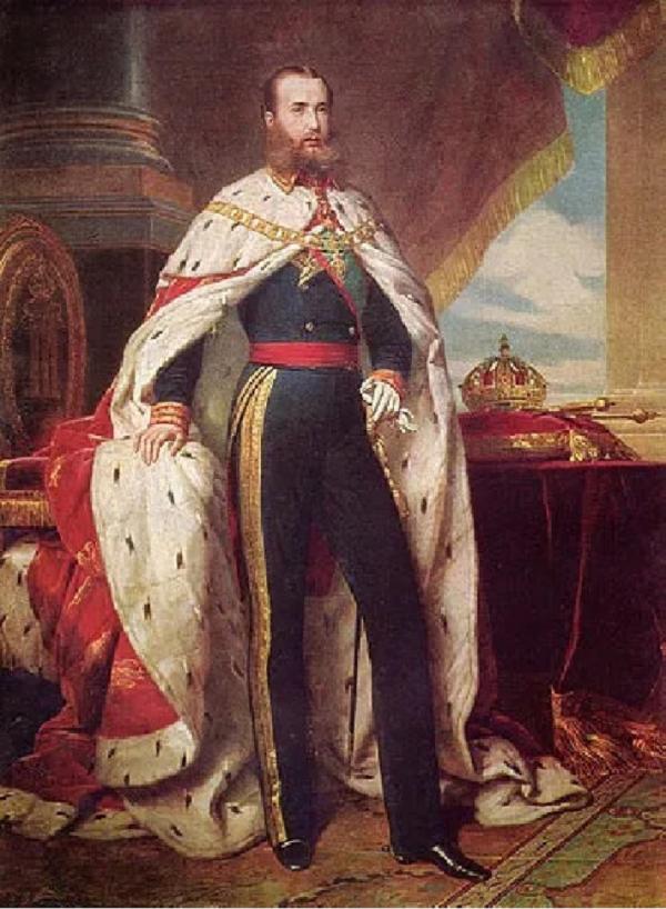 墨西哥皇帝Maximilian 1864 年.jpg