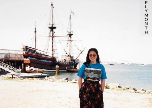 1994-06-02_The Mayflower II @ Plymouth Harbor_ a Faithful Replica of the Original Mayflower0001.JPG