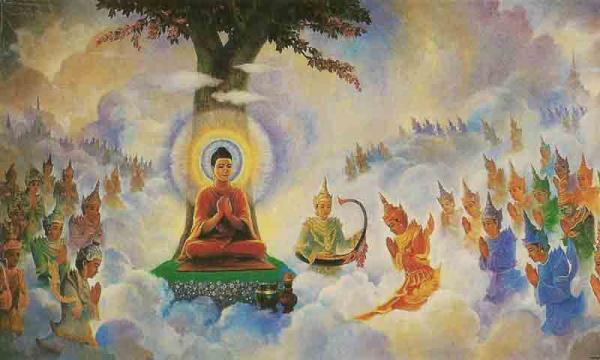 18 o Farewellbuddha-teaching-in-heaven-to-devas.jpg