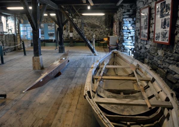2023-08-24_Outdoor Museum_World’s Oldest Umiak (Sealskin Boat)0001.JPG