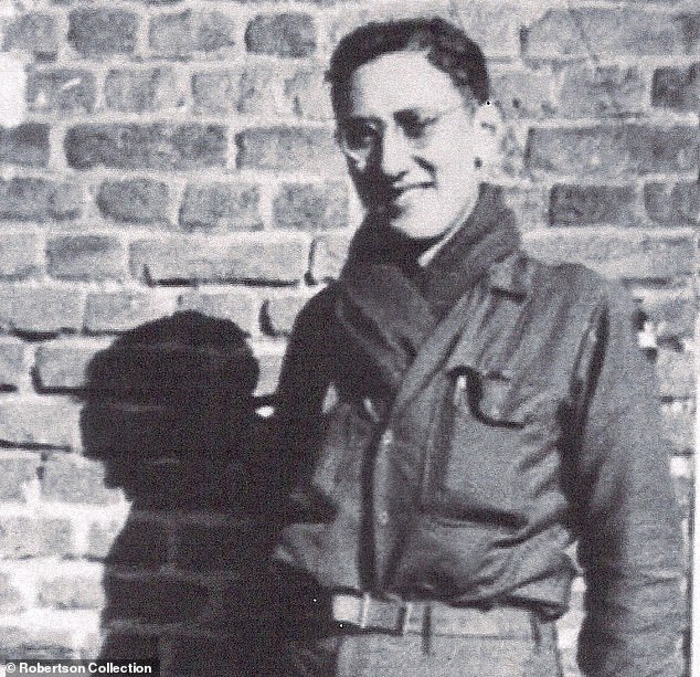 Henry Kissinger, arguably the most identifiable secretary of state in modern times, died at the age of 100 on Wednesday having witnessed first hand some of the most significant historical events that went on to shape our world today. Pictured: Kissinger is seen as a young man during his time in the US Army's 84th Infantry Division at Camp Claiborne