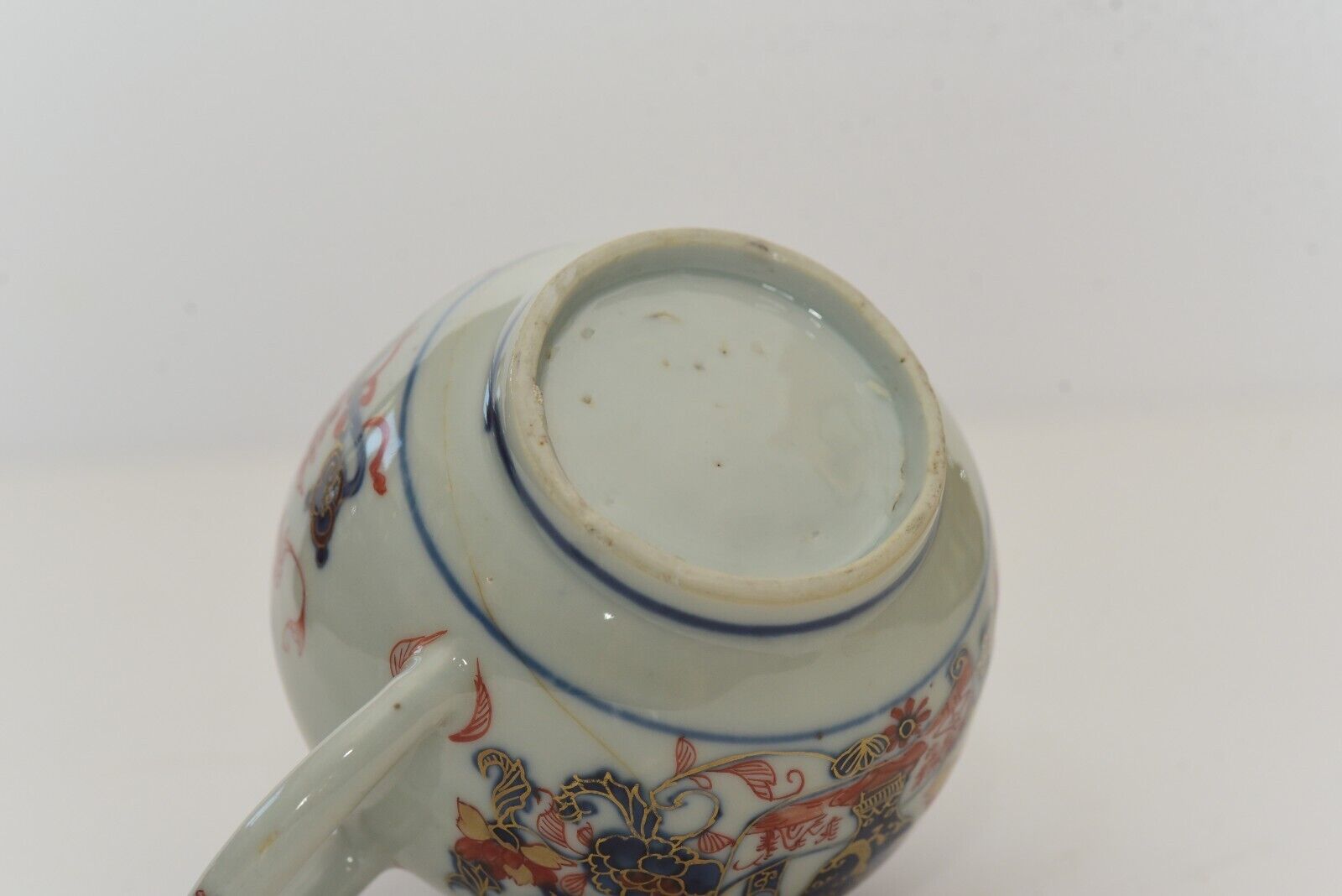 Antique 2 Chinese Teapots 17/18th Century Kangxi Period Imari Porcelain - Picture 15 of 17