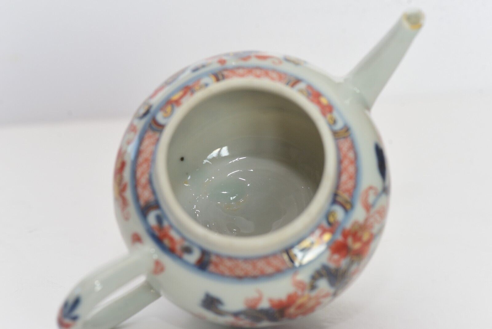 Antique 2 Chinese Teapots 17/18th Century Kangxi Period Imari Porcelain - Picture 16 of 17