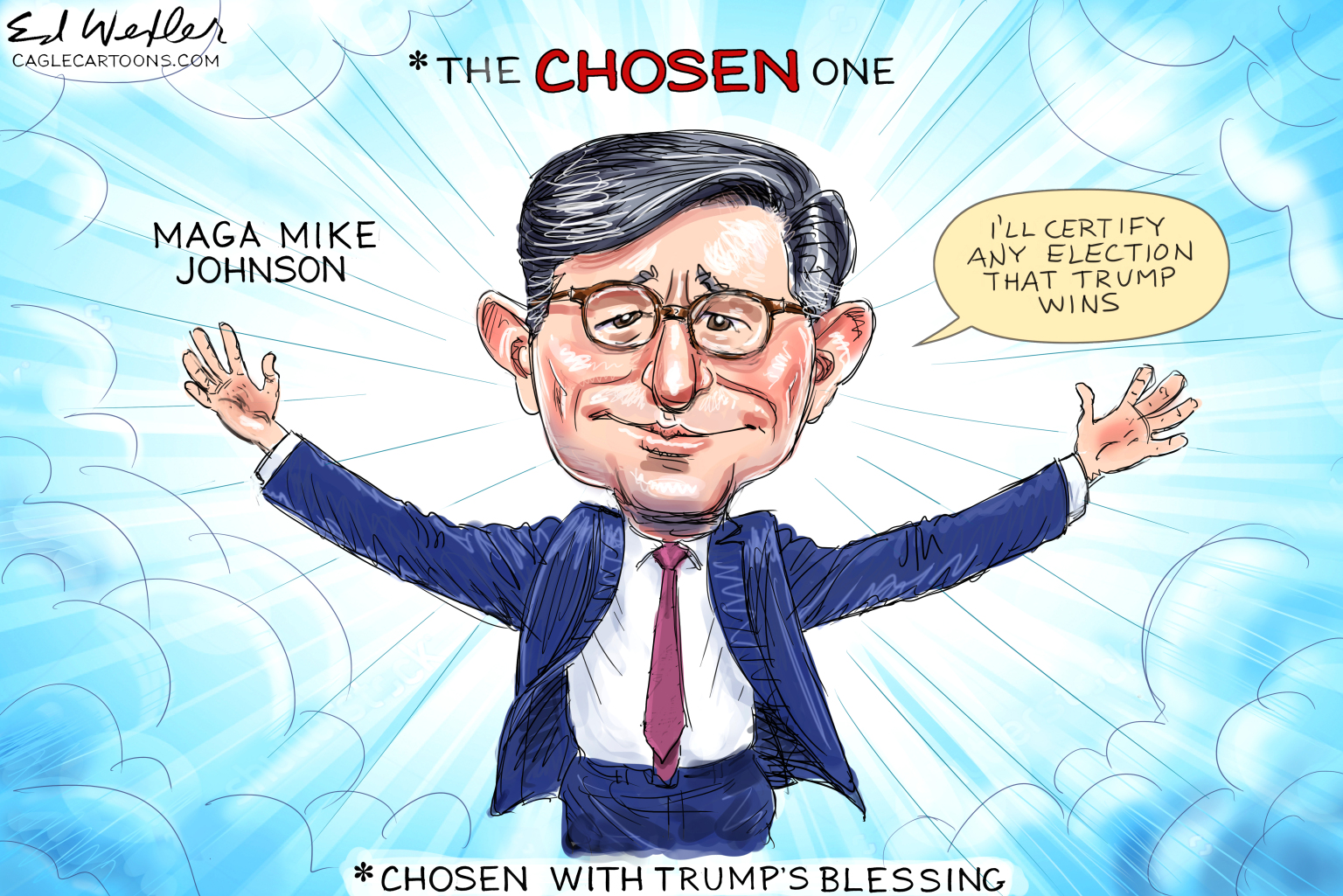 5 fantastically funny cartoons about Mike Johnson | The Week