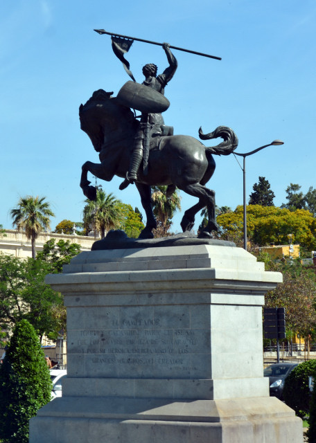 2024-06-05_Statue_El Cid, Warlord of the Medieval Spanish Kingdom of Castille & Most Celebrated Hero of Spain Exemplified by his Leading of the Chr.JPG