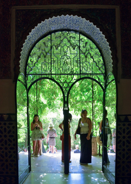 2024-06-05_21_Doorway to Courtyard Decorated w Mixing Elements of the Renaissance Revival & Moorish Revival (Neo-Mudejar)0001.JPG