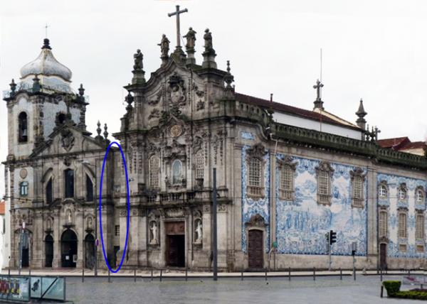 2024-06-14_16_Igreja do Carmo in the Rococo Style Built in the Mid-18th Century, Exteriorly Boasted w a Tile Mosaic & Connected w the Baroque Igreja dos.JPG