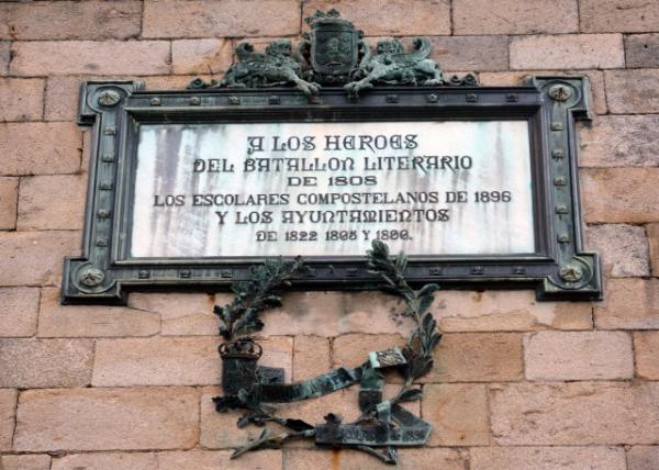 2024-06-15_63_Literary Battalion_Plaque_The Compostelean Schoolchildren of 1896 and The Munici.JPG