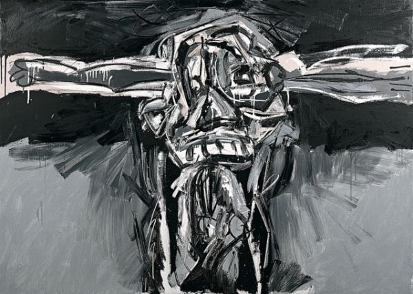 2024-06-16_20_Antonio Saura Crucifixion in Oil on Canvas0001.JPG