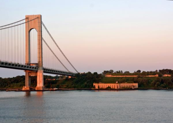 2024-08-10_00_Verrazano Bridge from the Staten Island Side in Front of Fort Wadsworth Built to Thwart the Royal Navy0001.JPG