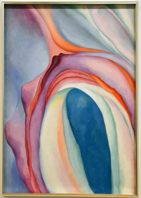 2025-03-15_123_Georgia O'keeffe Music_ Pink & Blue No 2 1918 Oil on Canvas0001.JPG