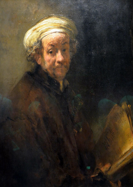 2017-08-16_Rijksmuseum_Self-portrait as the Apostle Paul by Rembrandt Harmensz van Rijn in 1661 ײʡʹͽ޵Ի-10001.JPG