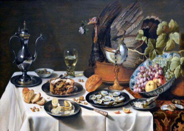 2017-08-16_Rijksmuseum_Still Life w a Turkey Pie by Pieter Claesz in 1627 ˵.˹ڱ-10001.JPG