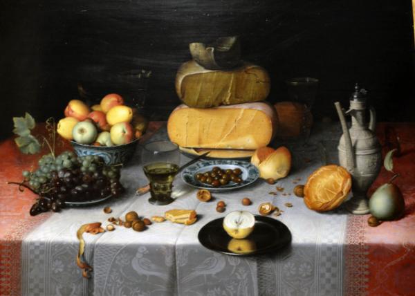 2017-08-16_Rijksmuseum_Still Life w Cheese by Floris Claesz van Dijck in 1615 ˹˹Ͽˡҡ-10001.JPG