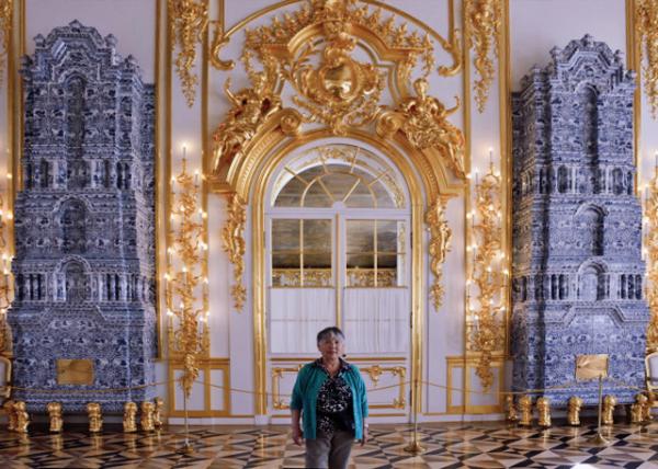 2016-07-02_Catherine Palace_Ante-Chamber w Delft Ceramic Heater дմ¯ǰ-20001.JPG