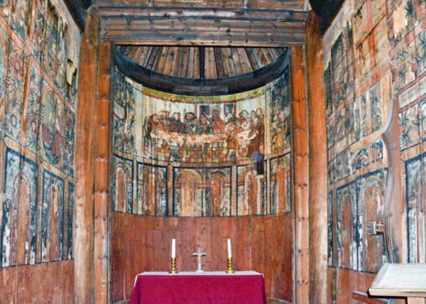 2016-06-26_13C Gol Stave Church_Interior Mural ڲڻ-100001.JPG