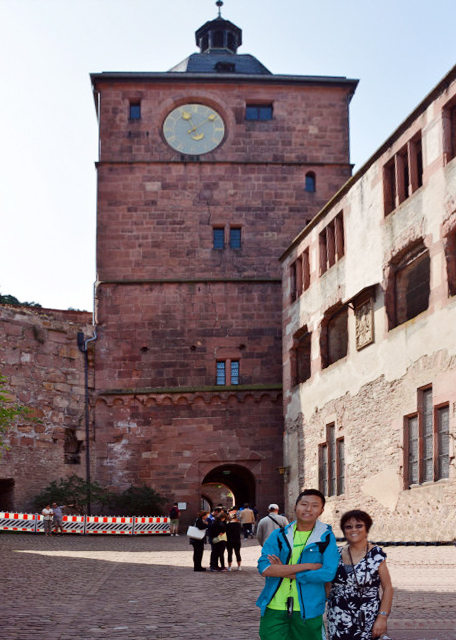 2017-08-20_Heidelberg Castle_Clock Tower @ the Courtyard ¥-30001.JPG