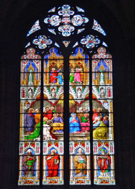 2017-08-18_Kölner Dom_Stained Glass_Pentecost Window Ѯڴ0001.JPG