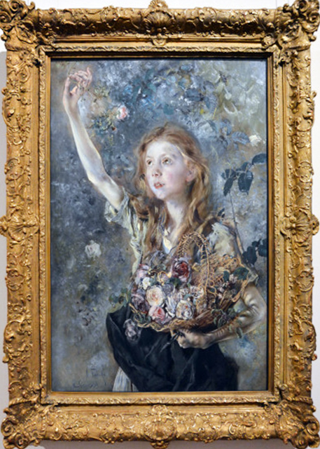 2017-07-09_Belvedere_Anton Romako_The Rose Picker c1882-1884 ơժõ塷0001.JPG