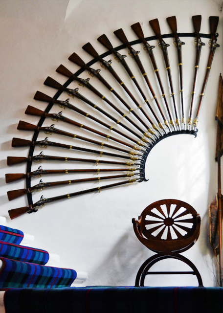 2016-07-15_Cawdor Castle_Decor @ Front Stairs ǰ¥-30001.JPG