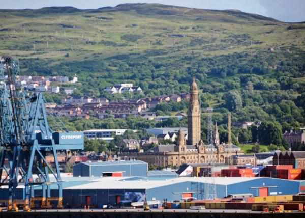 2016-07-12_Greenock_Municipal Buildings w the Victoria Tower & Cowan's Corner ¥ά0001.JPG