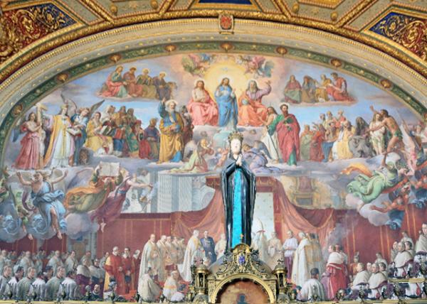 2015-07-04_Vatican Museums_Room of the Immaculate Conception by Raphael 쳶ʥĸȾԭ֮ݡ-10001.JPG