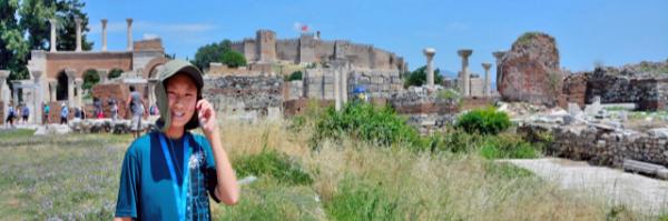 2015-06-18_ Panorama of Byzantine fortress and the Ruins of the Basilica of St John ռͥҪʥԼַ-10001.JPG