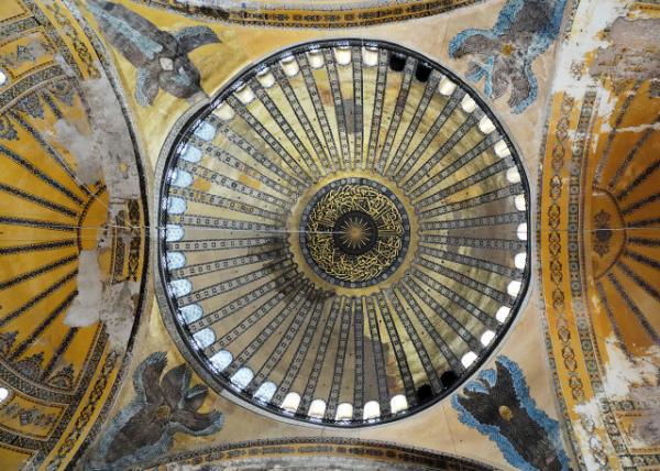 2015-06-26_Hagia Sophia_Mosaic_Face of the Hexapterygon (6-Winged Angel) ʹ-10001.JPG