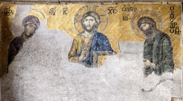 2015-06-26_Hagia Sophia_Mosaic_The Deësis ʥ0001.JPG