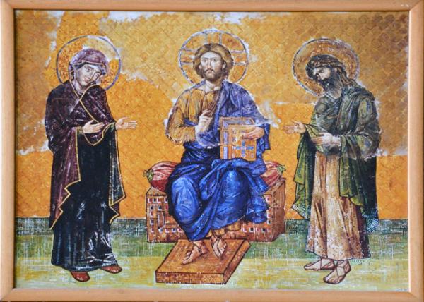2015-06-27_Detail from Deesis Byzantine Mosaic of Jesus Christ Pantocrator ˹ռͥ˵ϸڡҮջ.jpg