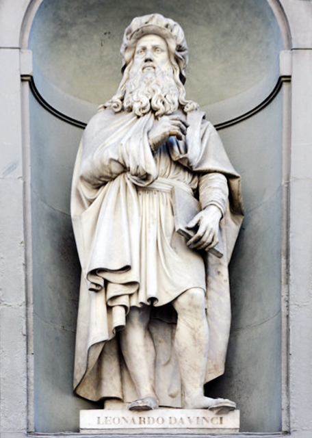 2018-07-19_Statue_Leonardo da Vinci ɶࡤ0001.JPG