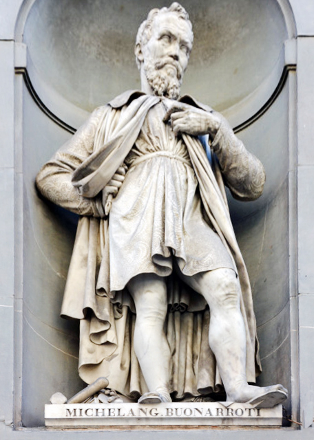 2018-07-19_Statue_Michelangelo Buonarroti ׿ʻޡ޵0001.JPG