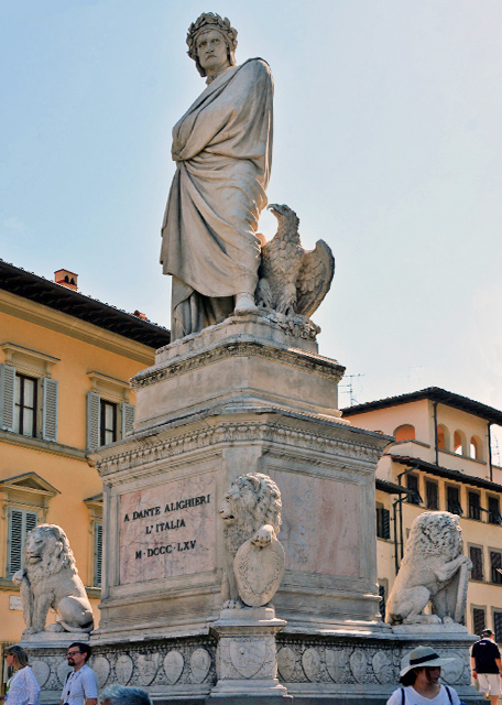 2018-07-19_Statue_Monument to Dante Alighieri in Santa Croce square Ү0001.jpg