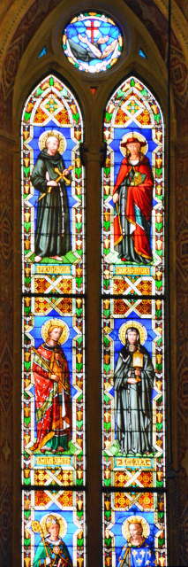 2018-07-19_Florence_Basilica di Santa Croce_ Stained Glass Windows ɫ0001.JPG