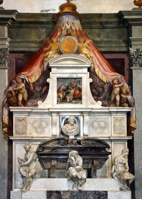 2018-07-19_Florence_Basilica di Santa Croce_Tomb of Michelangelo ׿ʻ֮Ĺ-20001.JPG