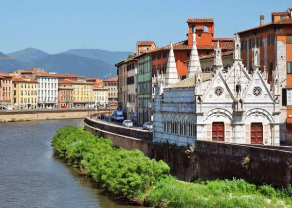 2018-07-19_Pisa_Chiesa di Santa Maria della Spina @ the Bank of R. Arno ŵӱ߾ʥǽ-10001.JPG