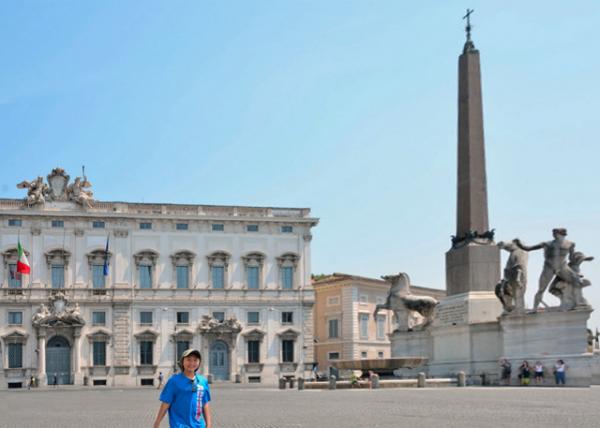 2015-07-05_Piazza del Quirinale_Quirinal Palace & Obelisk Quirinale ͳͳɽⱮ0001.JPG