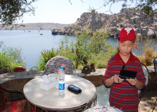 04-06-11_ Original Site of Temple of Philae behind_ Aswan0001.JPG