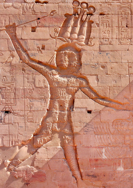 04-06-11_ Ptolemy XII Dedicating the Slaughtered Sacrificial Animals to Horus and Hathor ܽ׵׸Ů-10001.JPG