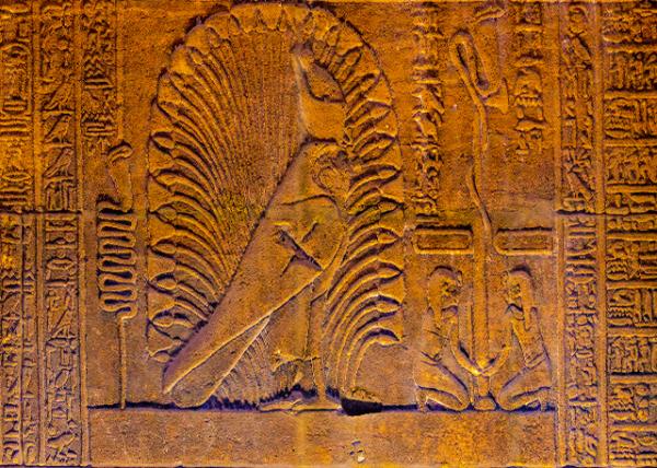 04-06-11_ Hieroglyphs_Horus Surrounded by Lotus Flowers-20001.JPG